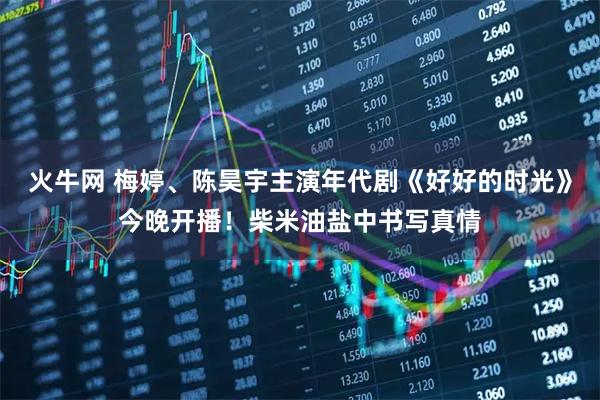 火牛网 梅婷、陈昊宇主演年代剧《好好的时光》今晚开播!柴米油盐中书写真情